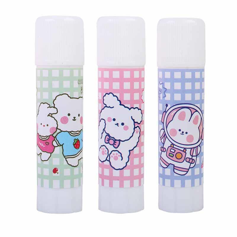 Cartoon Glue Stick for Students Kids High Viscosity Solid Adhesive Strong Bond Fun Stationery School & Office & Home Supplies