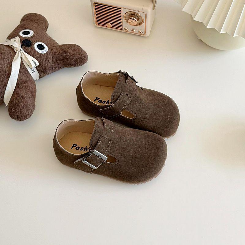 Mocassini in Pelle a Suola Morbida Primavera/Autunno 2025: Scarpe Unisex per Bambini