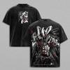 Bleach Ichigo Kurosaki Anime Unisex Washed T-Shirt Oversized Men Women Streetwear High Quality Pure Cotton Short Sleeved Female Male Clothing