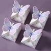Pink Butterfly Candy Bags Gift Packing Bags Butterfly Birthday Party Decorations Kids Gift Candy Bag Baby Shower Party Supplies