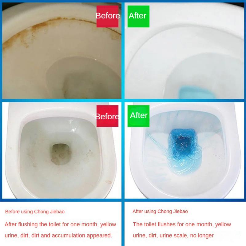 Blue Bubble Deodorizer Strong Decontamination Easy To Use Biological Enzymes Deodorants Perimeter Of Toilot Toilet Flush Cleaner