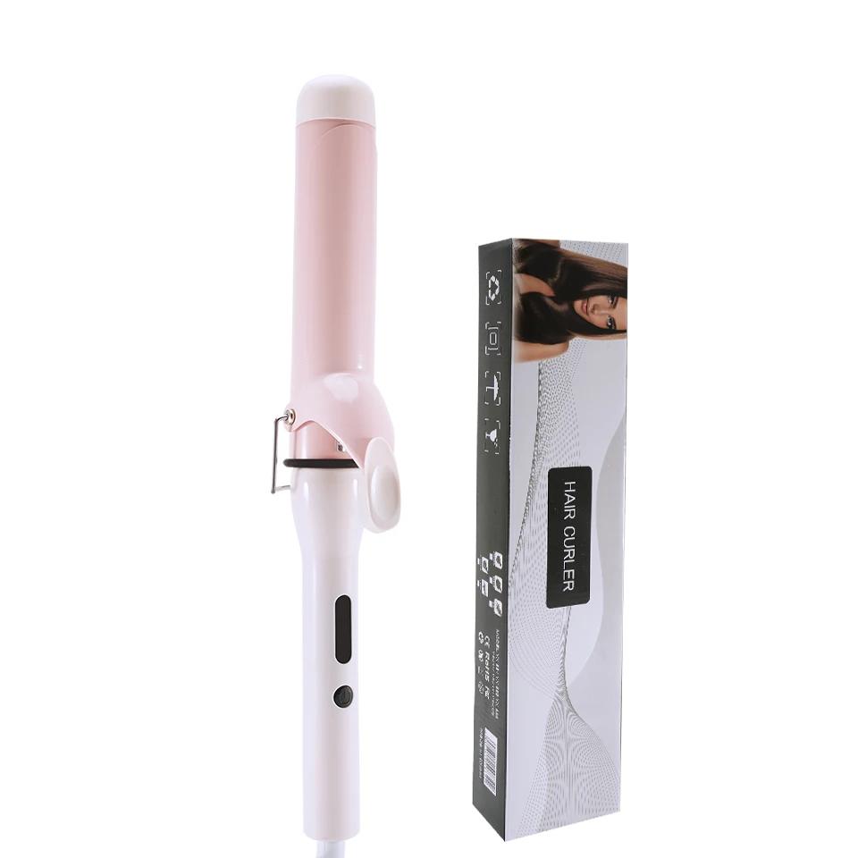 40mm Hair Curler Water Wave Curl Machine Ceramic Fast Heating Curling Iron LCD Display Rotating Roller Auto Rotary Styling Tool