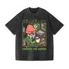 PaRappa The Rapper MF Doom Koszulka z wzorem Vintage Wash i Koszulka Wo 2026 Wash