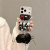 Luxurious Bowknot Dark Background Case for iPhone 17/16 Pro Max/15/14