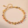 Bohemian Candy Color Rice Bead Ethnic Style Exotic Anklet For Women