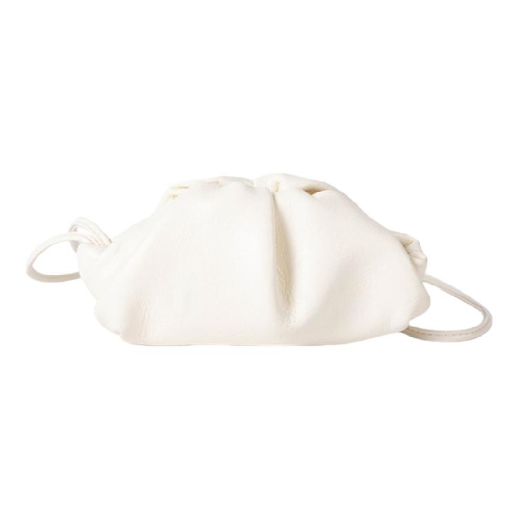 Women s Clutch Purses,Cloud Handbag PU Leather Shoulder Bag with Magnetic Closure Casual Ruched Shoulder Bag with Straps 1 бежевый