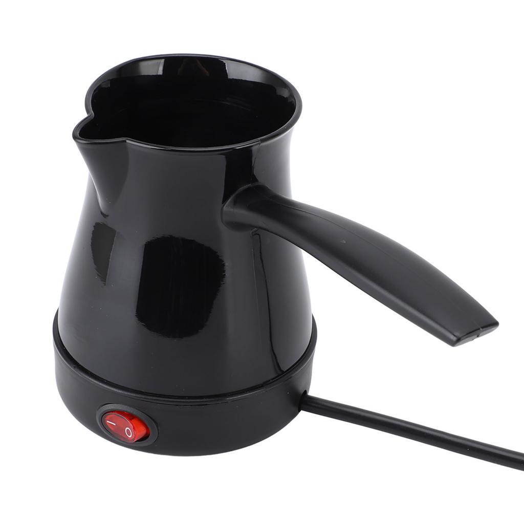 Elektrische Türkische Kaffeekanne 300ML Schnelle Gleichmäßige Erhitzung Edelstahl Türkische Elektrische Kaffeemaschine für Gelben Wein T EU-Stecker 220V