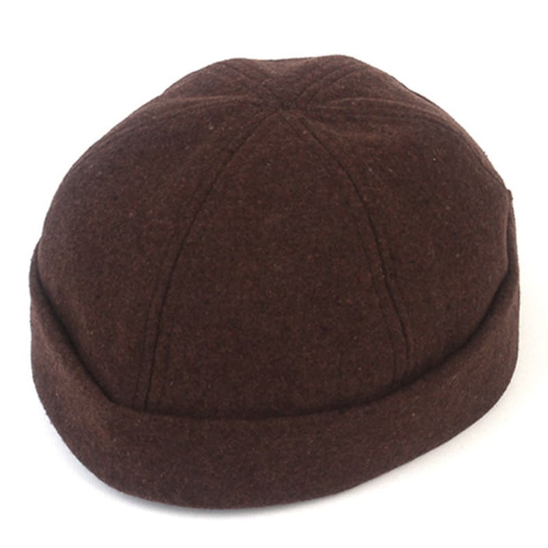 

Универсальная химия Шерстяная коричневая шапка-бини шапка-бини FREE