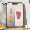 Double Sided Cutting Board with Juice Groove 2-in-1 Non-Slip Vegetable Chopping Board Scratch Resistant Mesh Design Chopping Block Kitchen Gifts