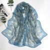 1Pcs Chiffon Georgette Silk Scarf Elegant Bandana Scarf Durable Headband Shawl  Summer Beach