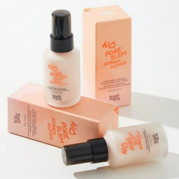Touch In Sol No Poreblem Hybrid Primer 30ml | Pore Blurring & Sebum Control Primer | Smooth Makeup Base