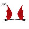 Cute Little Devil Hair Pins 2Pcs Halloween Red Bat Wings Clips, 3D Wing Hairpin, Clips Gothic Pins, Accessories for Women Girls Cosplay Party Headwear
