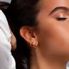 CARLIDANA Luxury Jewelry 14K Gold Plated No Fade Hoop Earrings Simple Style Non Tarnish Stainless Steel Clip On Earrings