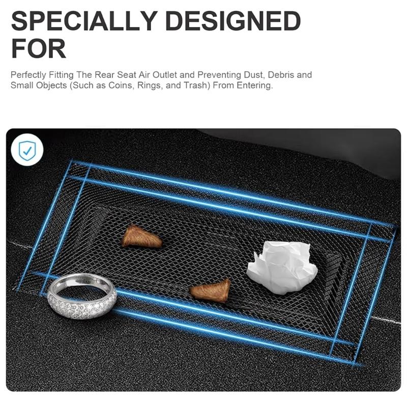 strong Car Vent Guard Car Air Vent shielding Under Seat Vent Protector Vehicle Accessories Suitable for Automotives Use