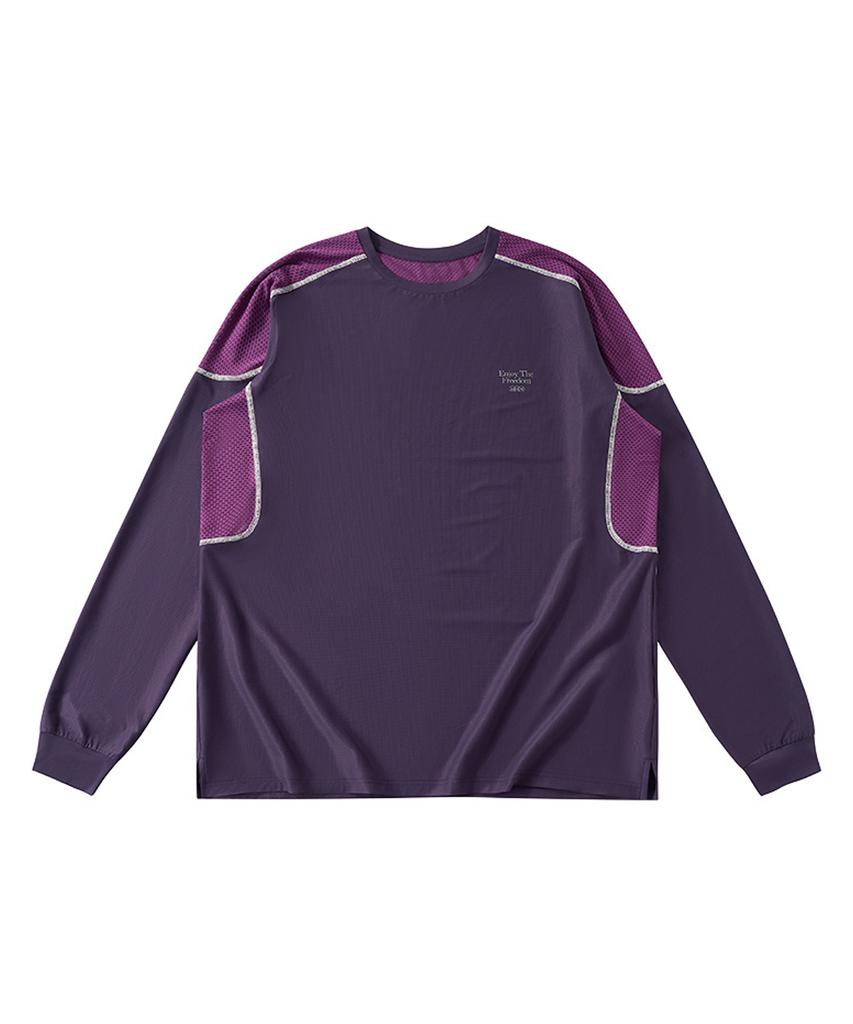 Beoteunseoul Airflow Mesh Panel Long Sleeve (3 Colors)