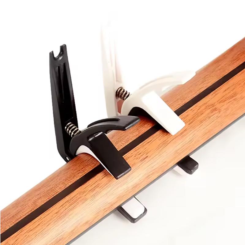 1PC Universal Guitar Capo ABS+Metal Quick Change Clamp Key for Acoustic Classic Electric Guitar Parts Accessories