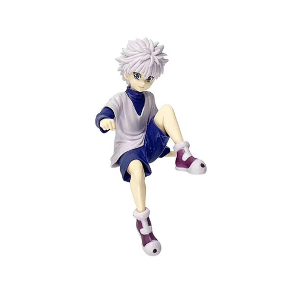 Lovely 13cm Gon Killua Jager X Jager Gon Freecss Anime Figuur Zoldyck Actiefiguur Beeldje Model Auto Ornamenten Speelgoed Cadeau
