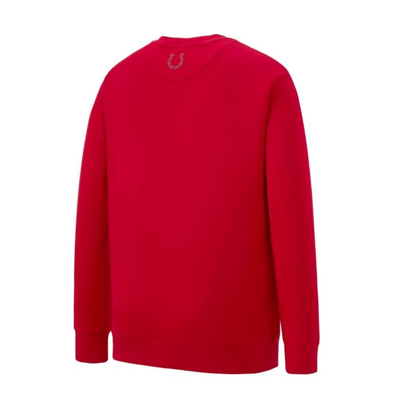 adidas × HLA Men's Year of the Horse Crew Neck Sweatshirt Light Scarlet LF5230