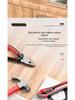 Cordless Lithium Battery Drill Hand Tool Set for Electricians & Carpenters - Multifunctional Repair Kit with Tool Box