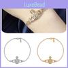 Westwood Mini Bas Relief Chain Bracelet Vintage Adjustable Women Gifts