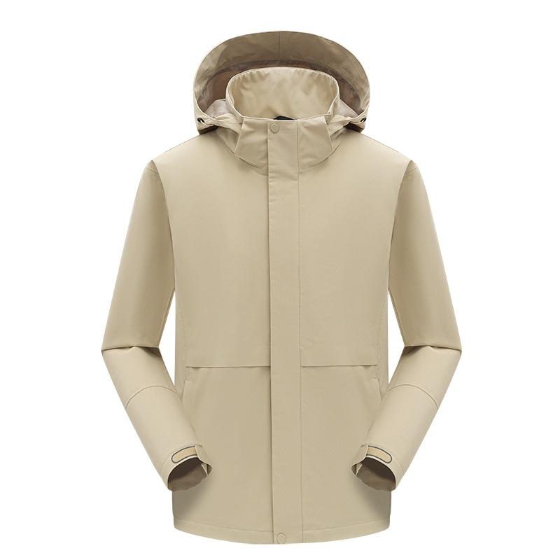 Full Heat Seal Pressed Glue Three-in-one Jacket Men's Outdoor Group Jacket Women