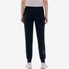 Fila Athletics Breathable Knitted Cuffed Casual Sports Pants Women Pants Deep-Black A11W211619FBK