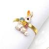 Serviette Ring Attractive Long Lasting Reusable Easter Rabbit Napkin Towel Home Supplies
