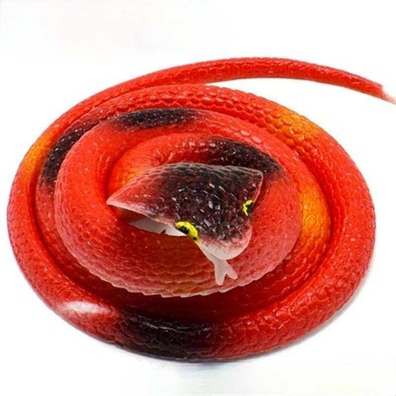Soft Rubber Simulation Snake Toy Cobra Prank Scare Whole Person Toys