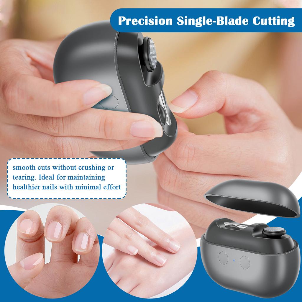 Smart Nail Clippers, Electric Nail Clippers For The Elderly, Electric Nail Clippers, Three In One Automatic Nail Clippers