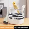 Heimtierbedarf Papagei Festpunkt-Defäkationsstation Toilettenkot-Training Bodenstehender spezieller Vogel-Desktop-Ständer