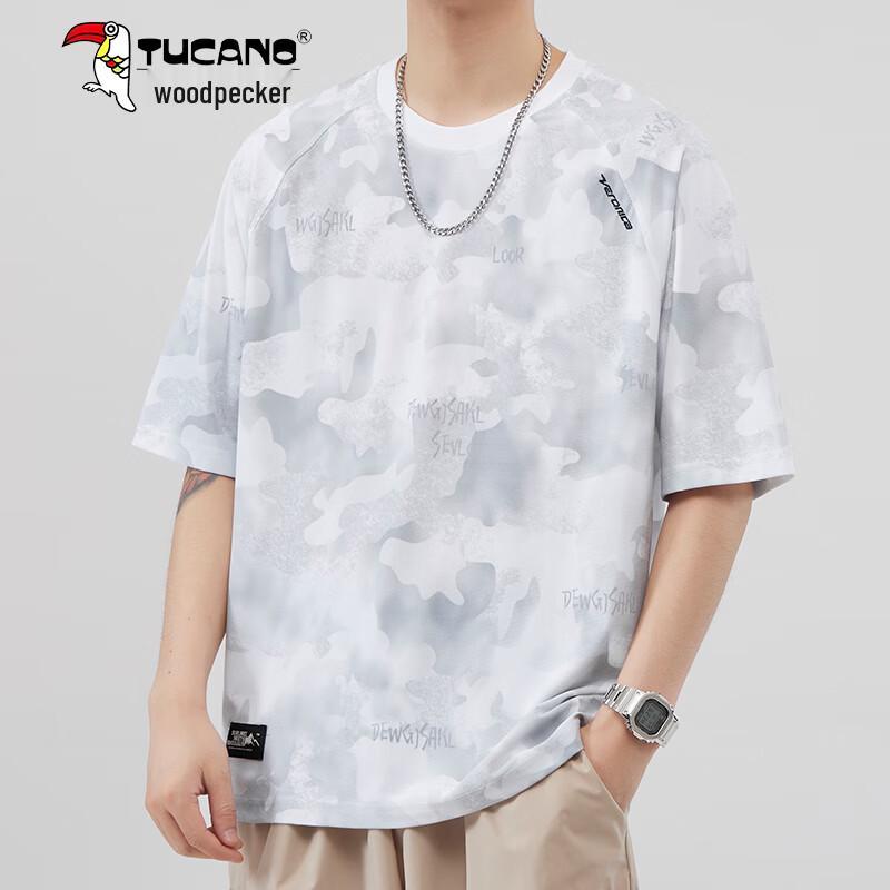 TUCANO Men s Ice-Cool Round Neck Short Sleeve T-Shirt XL