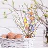 Speckled Egg Foam Eggs Berry Branch Colorful Easter Eggs Bouquets Spring Floral Stems  Birthday