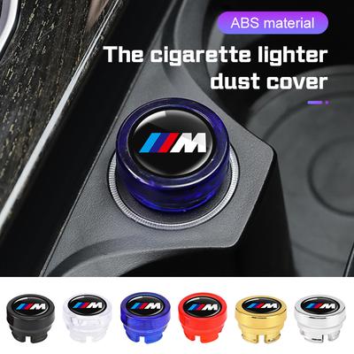 Car Cigarette Lighter Cover DustProof Decoration Cap For M M3 E36 E39 E46 E60  E91 F48 F25 F15 F10 F20 F01 X1 X3 X5 X6X7 G20