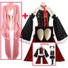 Seraph Of The End Krul Tepes Cosplay Costume Uniforme Anime Owari no Seraph Strega Vampiro Curl Tepes Vestiti Per Le Donne
