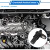 1 Pc Crankshaft Position Sensor for Volvo S60 2.5T 2011-2016 Sturdy Metal Plastic Black Engine Crank CKP Sensor