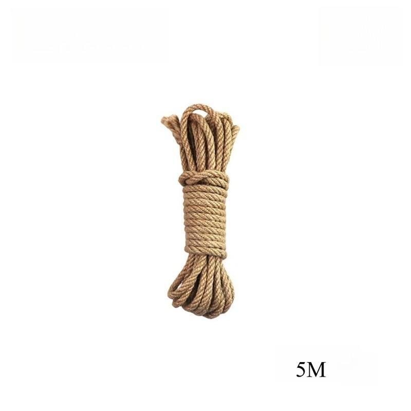 Natural Jute Shibari Rope for BDSM Bondage, Alternative Erotic Restraints Sex Toys for Women Men, Adult Flirting Products