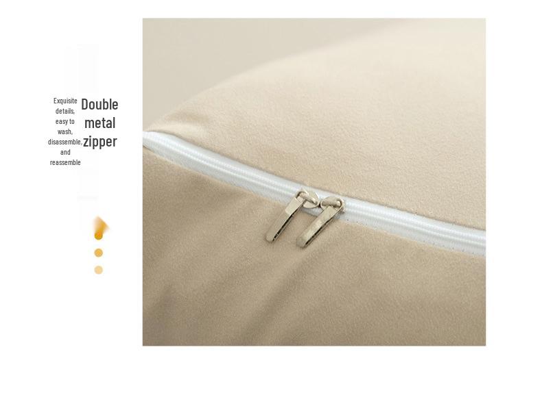 Bedside Soft Pack Backrest Cushion - Neck, Reading, and Lumbar Support Pillow
