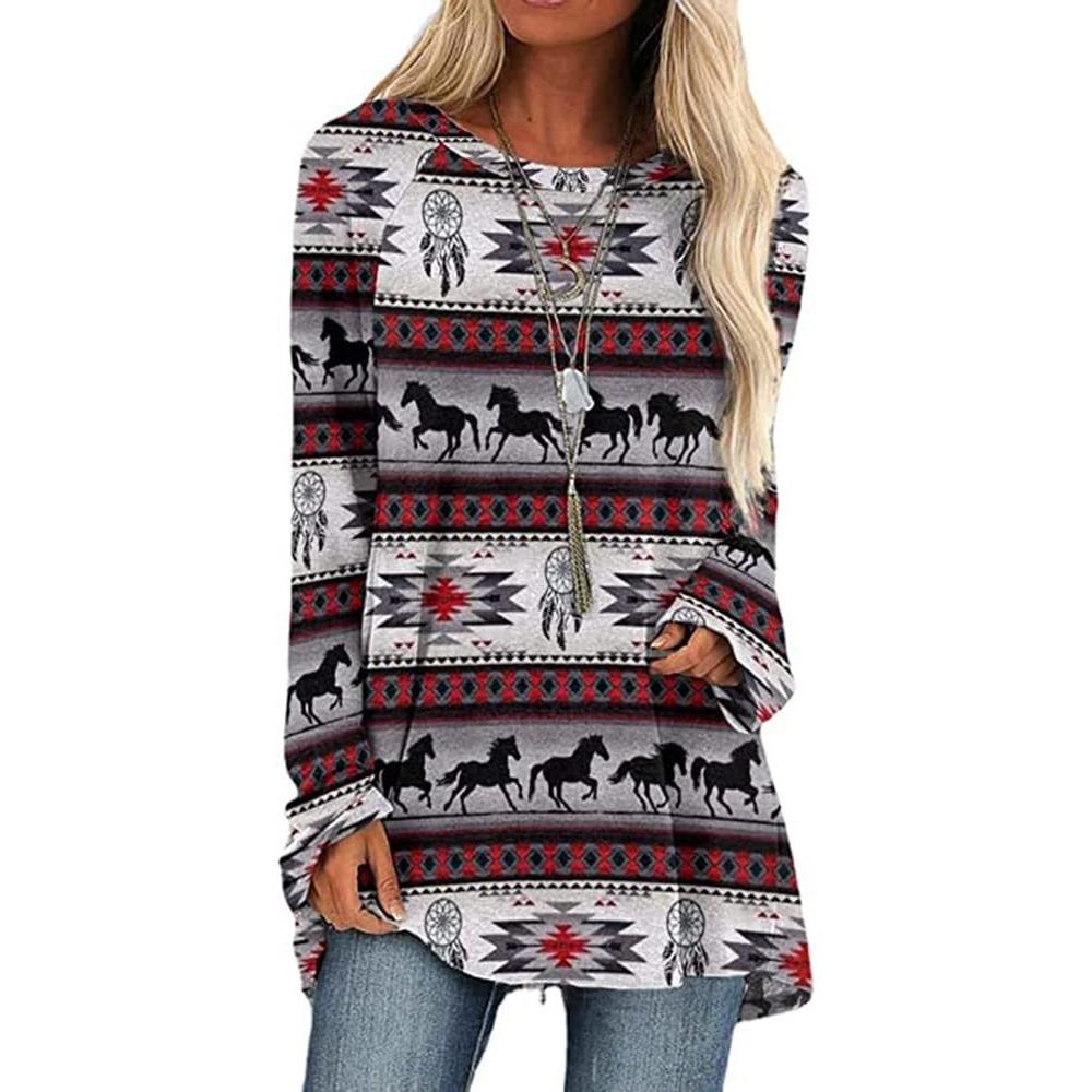 

Женская футболка с длинным рукавом, свободная версия, удобная верхняя одежда, высококачественная модная повседневная футболка с длинным рукавом и круглым вырезом 5XL