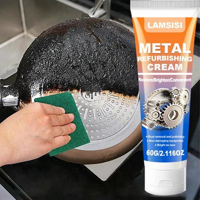 METAL REFURBISHING CREAM-Powerful Disfection And Polishing-Non Damaging Equipment-60g