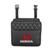 Leather Car Seat Back Tissue Water Cup Holder Storage Bag Phone Pocket For Honda Jazz Avancier Crv Accord Civic City Mugen Power
