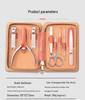 Eagle Beak 8-Piece Nail Care Set: Clippers, Scissors, Tweezers, Ear Pick, Nose Hair Trimmer