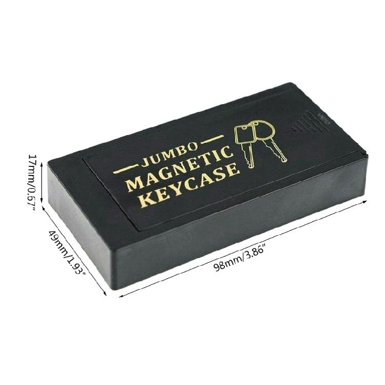 Secret Stash Box Plastic Keys Case Magnetic Safe Box for Money Jewelry Storage
