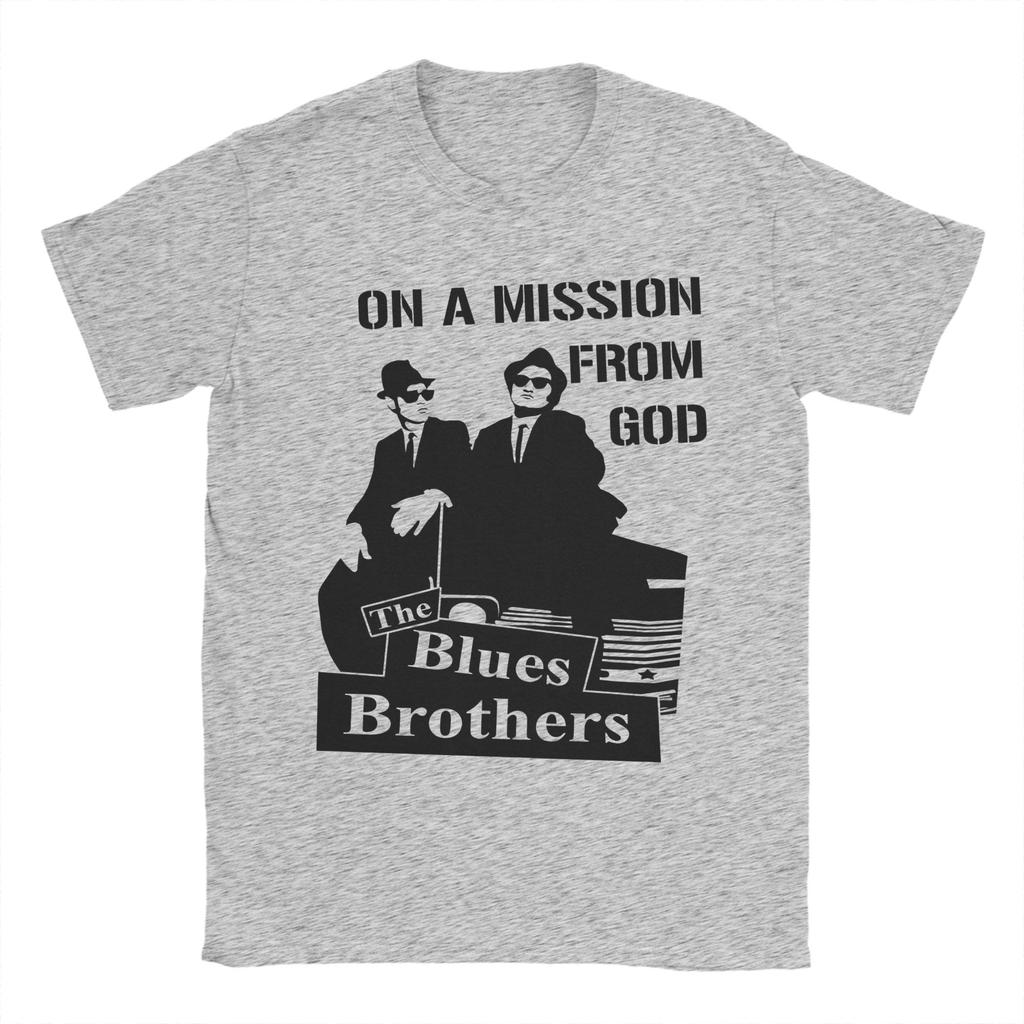 Unisexs Womens The Blues Brothers Shirt 100 Cotton Graphic Printed TShirt Top Clothing