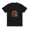 Funny Moon Astronaut T-Shirt Men Women Plus Size Fashion Oversized Breathable O-Neck Casual Streetwear Harajuku Unisex Tees