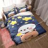 Bubu Dudu Cartoon Cute Bear Kawaii Comfortable Duvet Quilt Cover Pillowcase Bedding Set Children Bedroom Decoration Home Textile