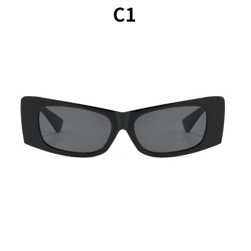 Women's sunglasses, men's and women's fashion small square sunglasses