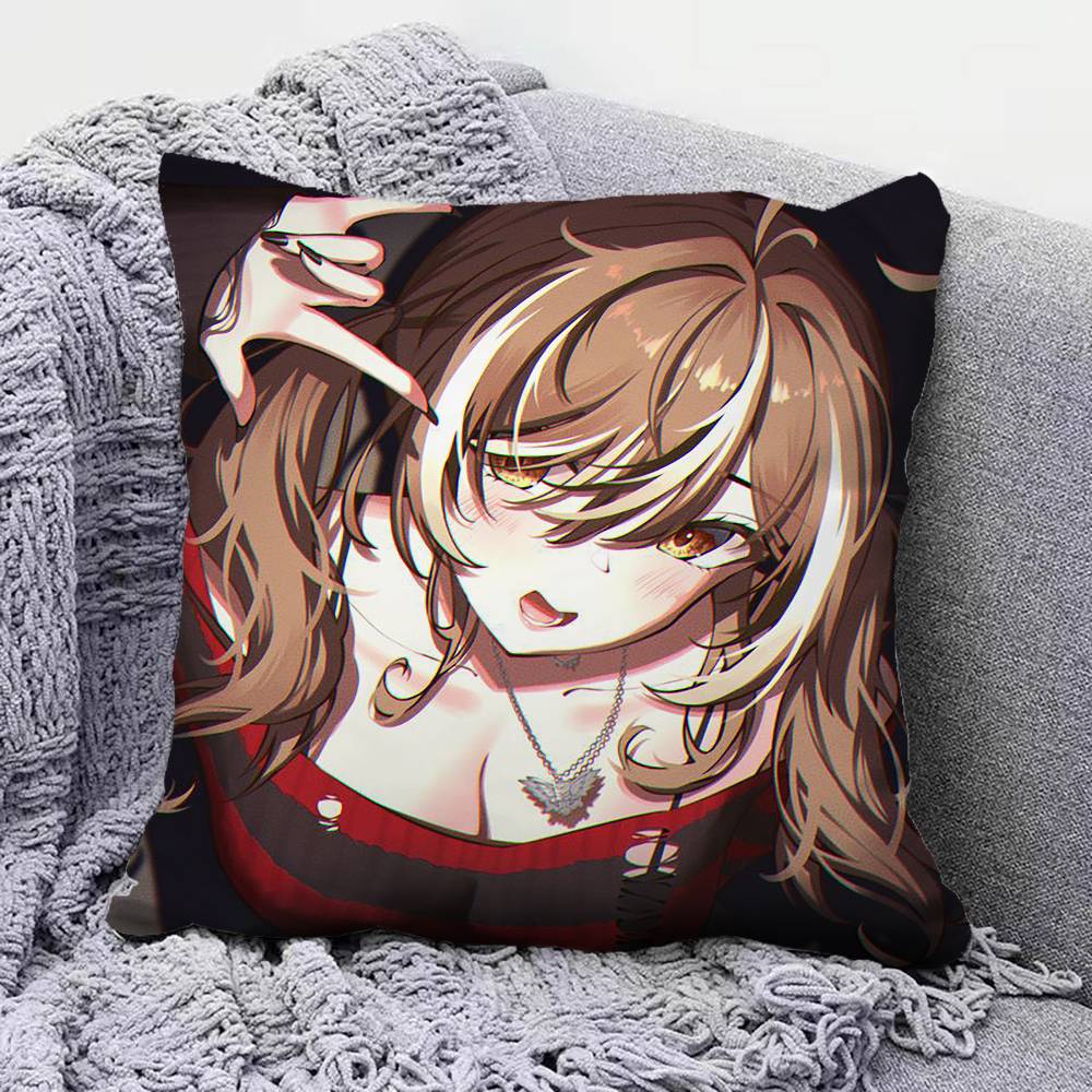 Nanashi Mumei Moom Home Sofa Cushion Covers and Aecorative Custom Pillow Covers
