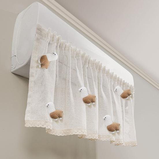 1Pc/1 Set Air Conditioner Wind Deflector Curtain Universal Air Conditioning Wind Diverter Deflector Anti-Direct Air Blowing Windshield Wind Guide