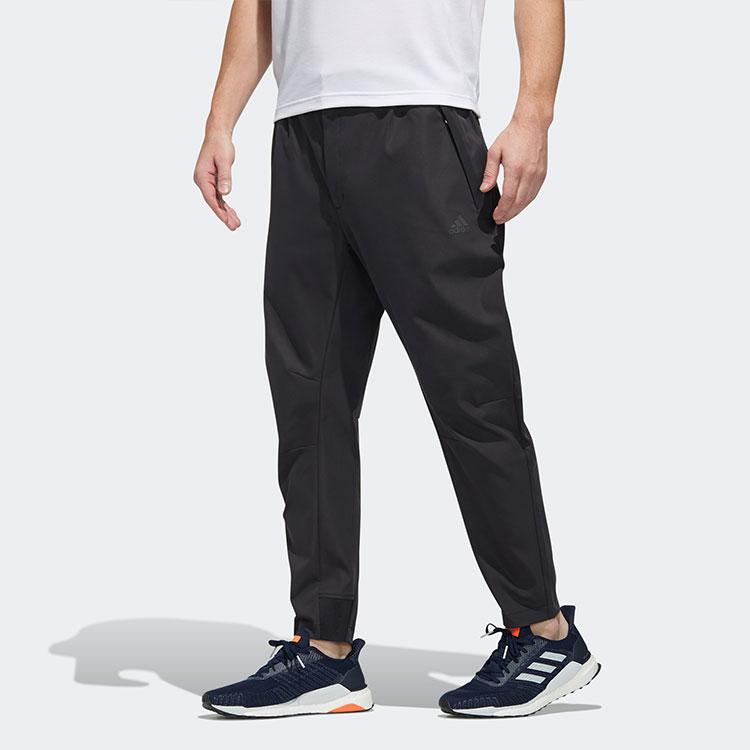 New Adidas Knitted Sweatpants Men Black FM9372