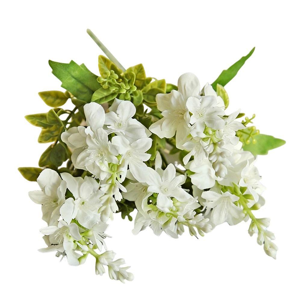 Silk Material Silk Yucca Gloriosa Artificial Flower Bridal Bouquet Phoenix Tail Orchid Outdoor Use Decorative Wreath
